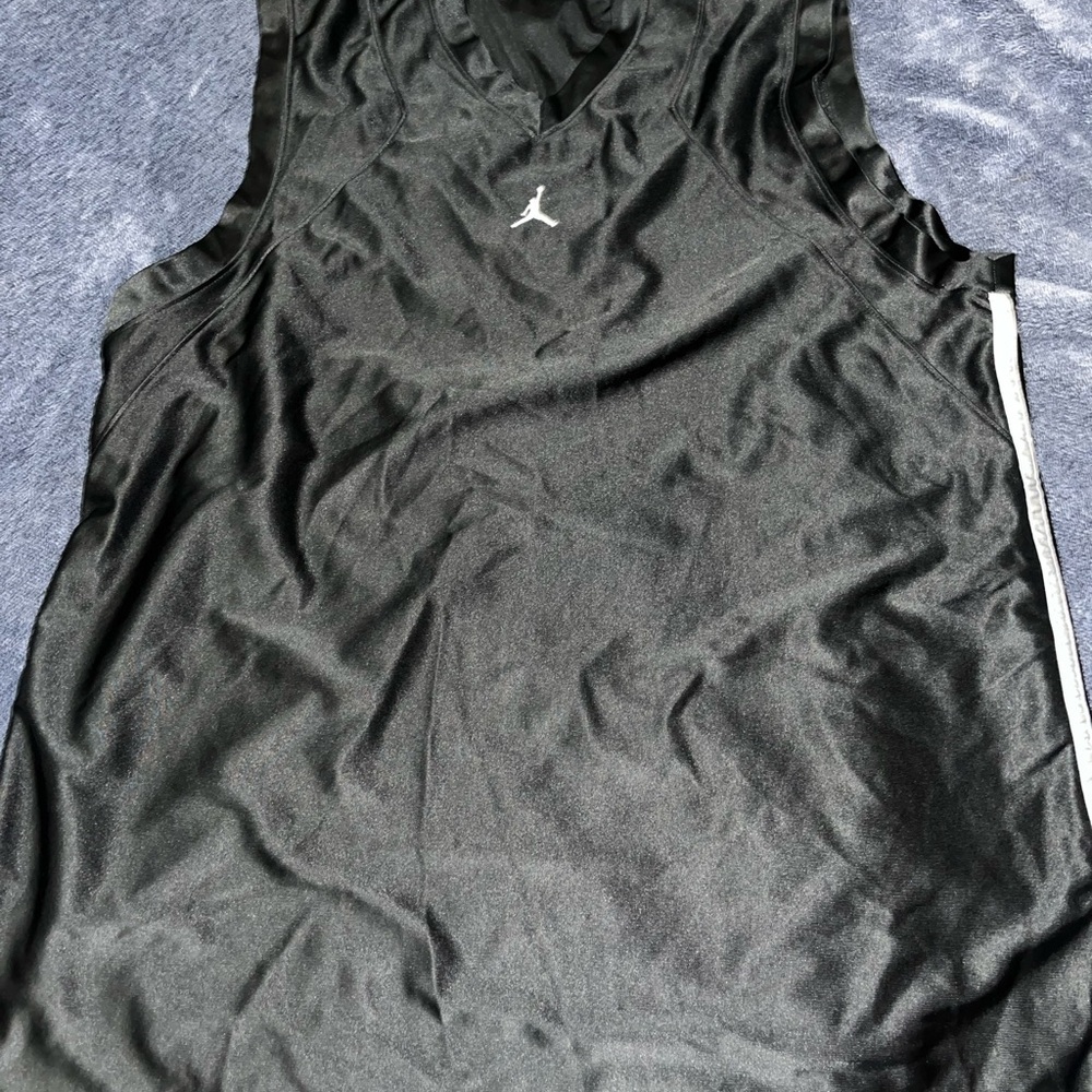 Jordan Black Basketball Jersey Top